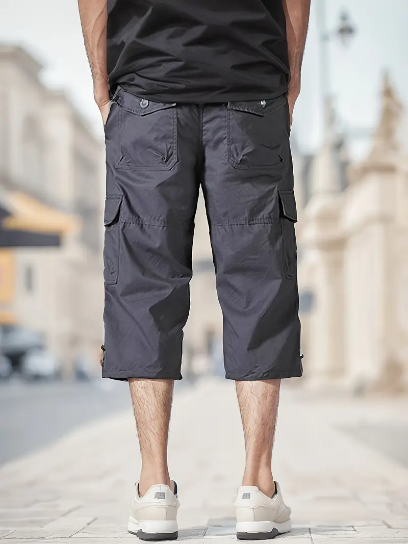 Gerhard - Pantaloni Eleganți Cu Buzunare Multiplă