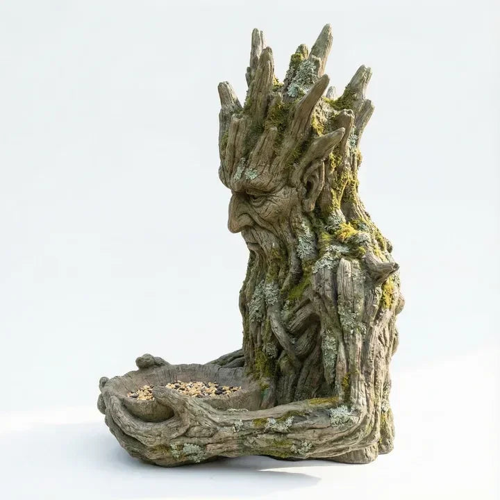 NatureHold – O Sculptură Pentru Hrănirea Păsărilor Integrată în Copac