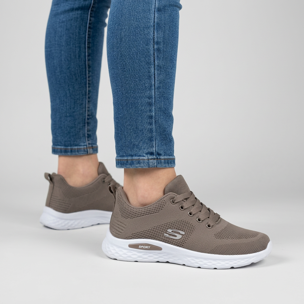 Alixia - Adidași Confortabili Cu Șireturi