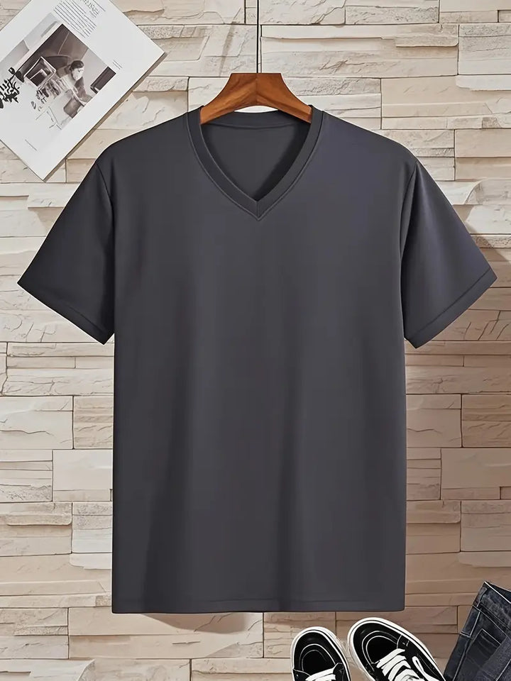 Fraga - Tricou Elegant Cu Mâneci Scurte