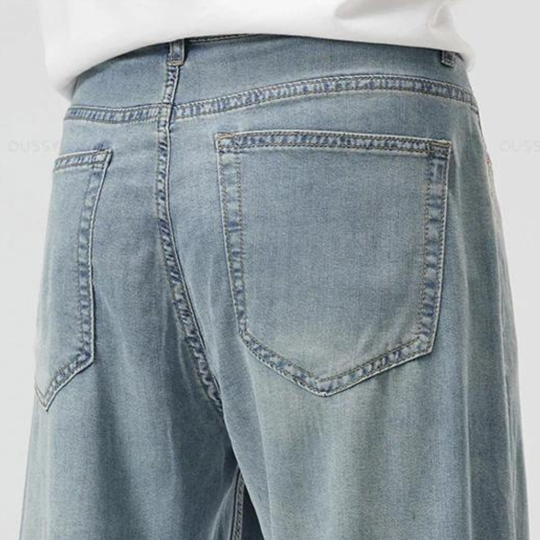 Teofilo - Pantaloni Eleganți Picior Larg