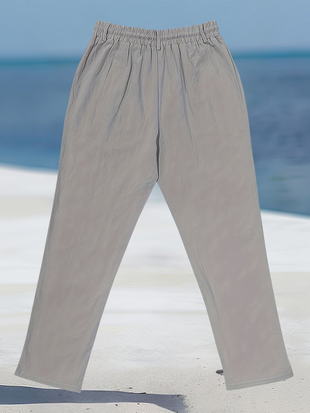 Aznar - Pantaloni Dezinvolt Din In Elastice