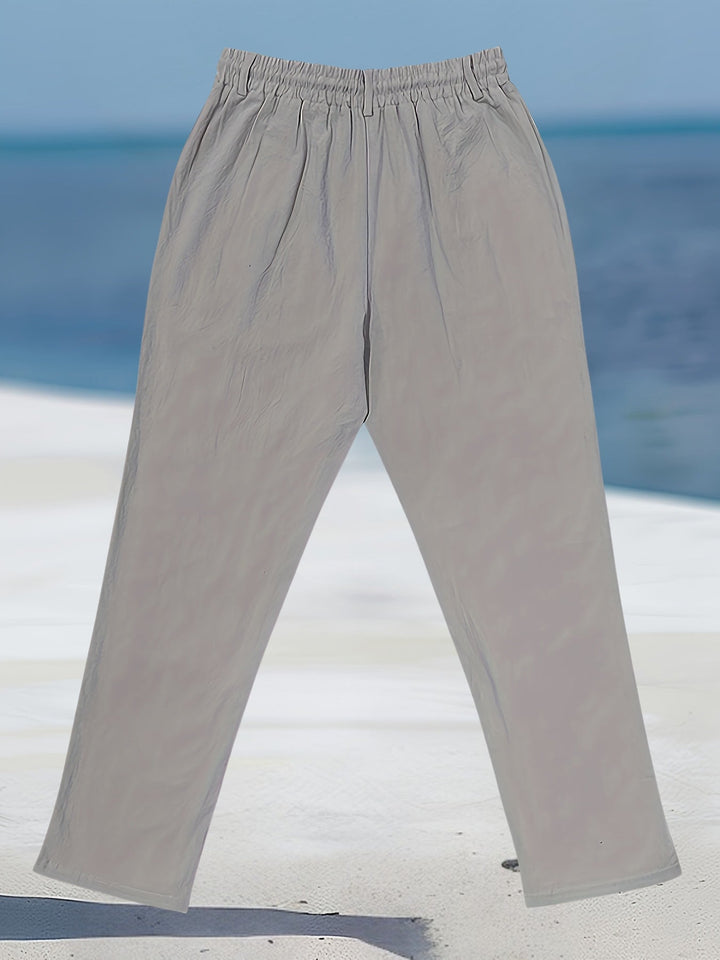 Aznar - Pantaloni Dezinvolt Din In Elastice