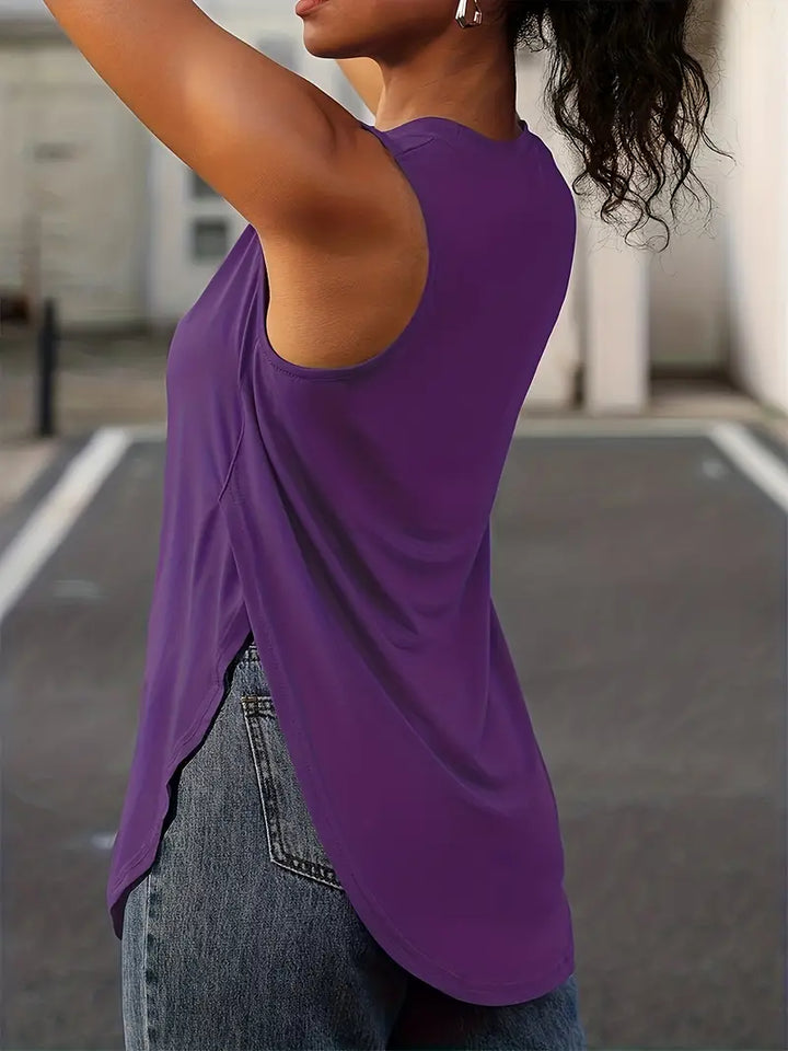 Desirae - Cămașă fără Mâneci Respirabil