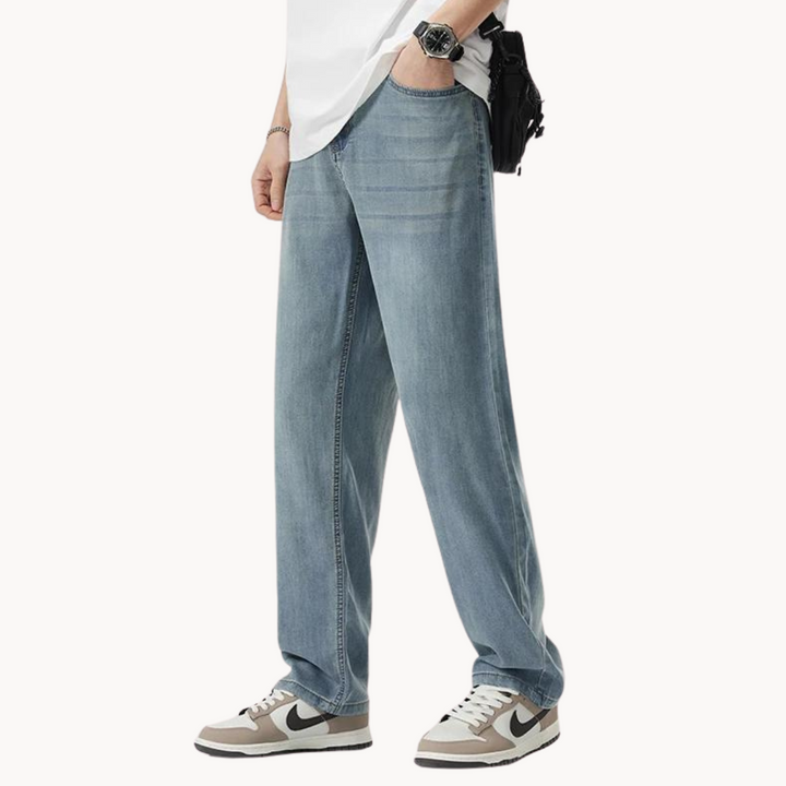Teofilo - Pantaloni Eleganți Picior Larg
