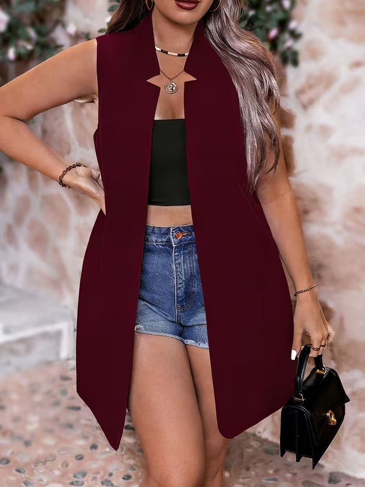 Alanaa – Vestă Elegantă Fără Mâneci