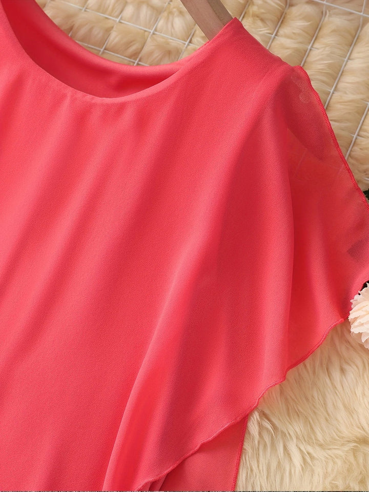 Maren - Rochie Midi Elegantă Fără Mâneci