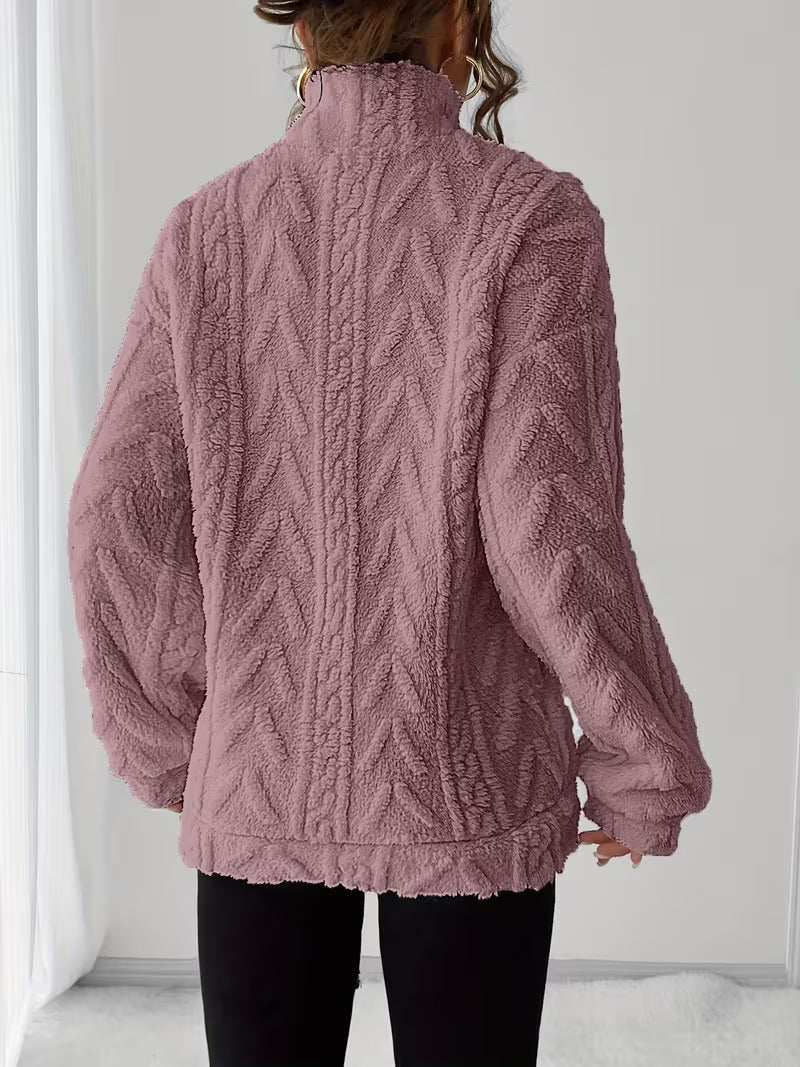 Nessia – Hanorac Versatil Din Fleece, Care Ține De Cald