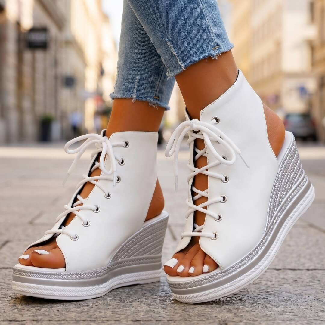 Kanya – Sandale Elegante cu Talpă înaltă