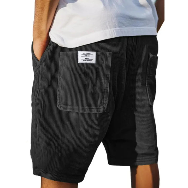 Festus - Pantaloni Scurți Croiți Cu Textură Rafinată
