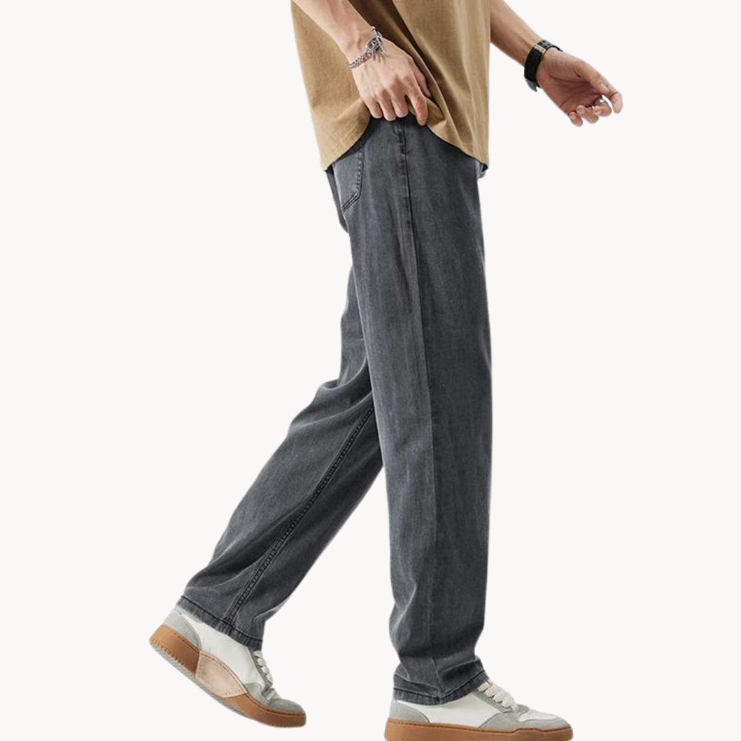 Teofilo - Pantaloni Eleganți Picior Larg