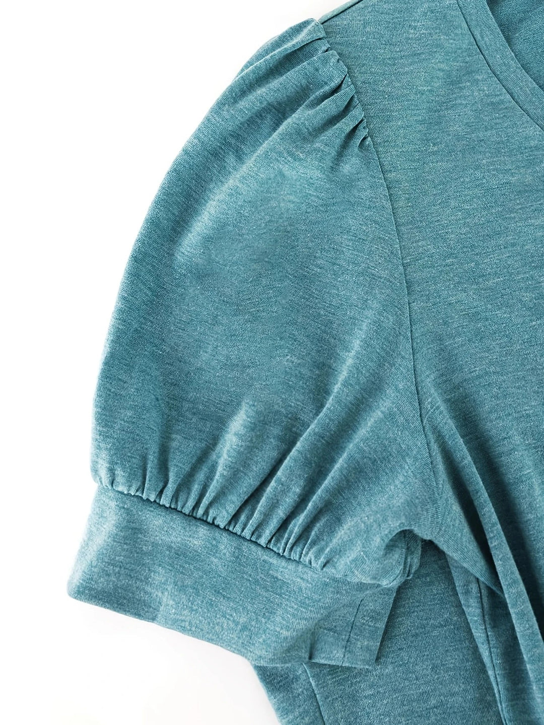 Kizzy - Tricou Cu Mâneci Scurte Si Petale Respirabile
