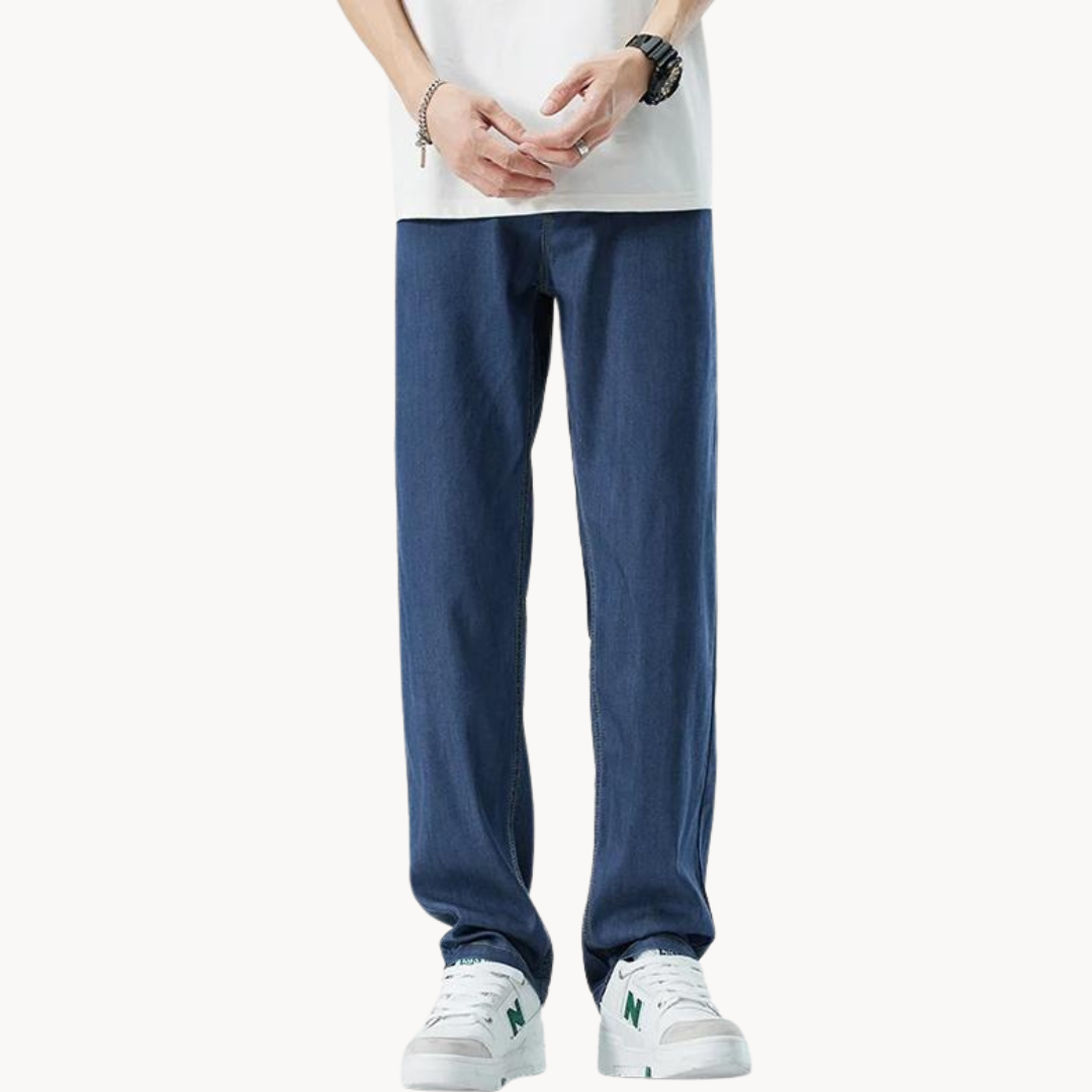 Teofilo - Pantaloni Eleganți Picior Larg