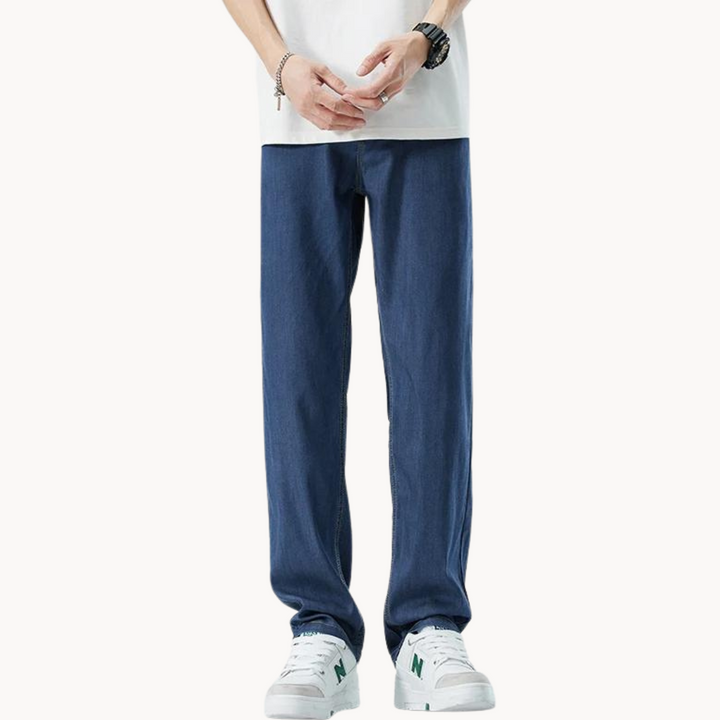 Teofilo - Pantaloni Eleganți Picior Larg