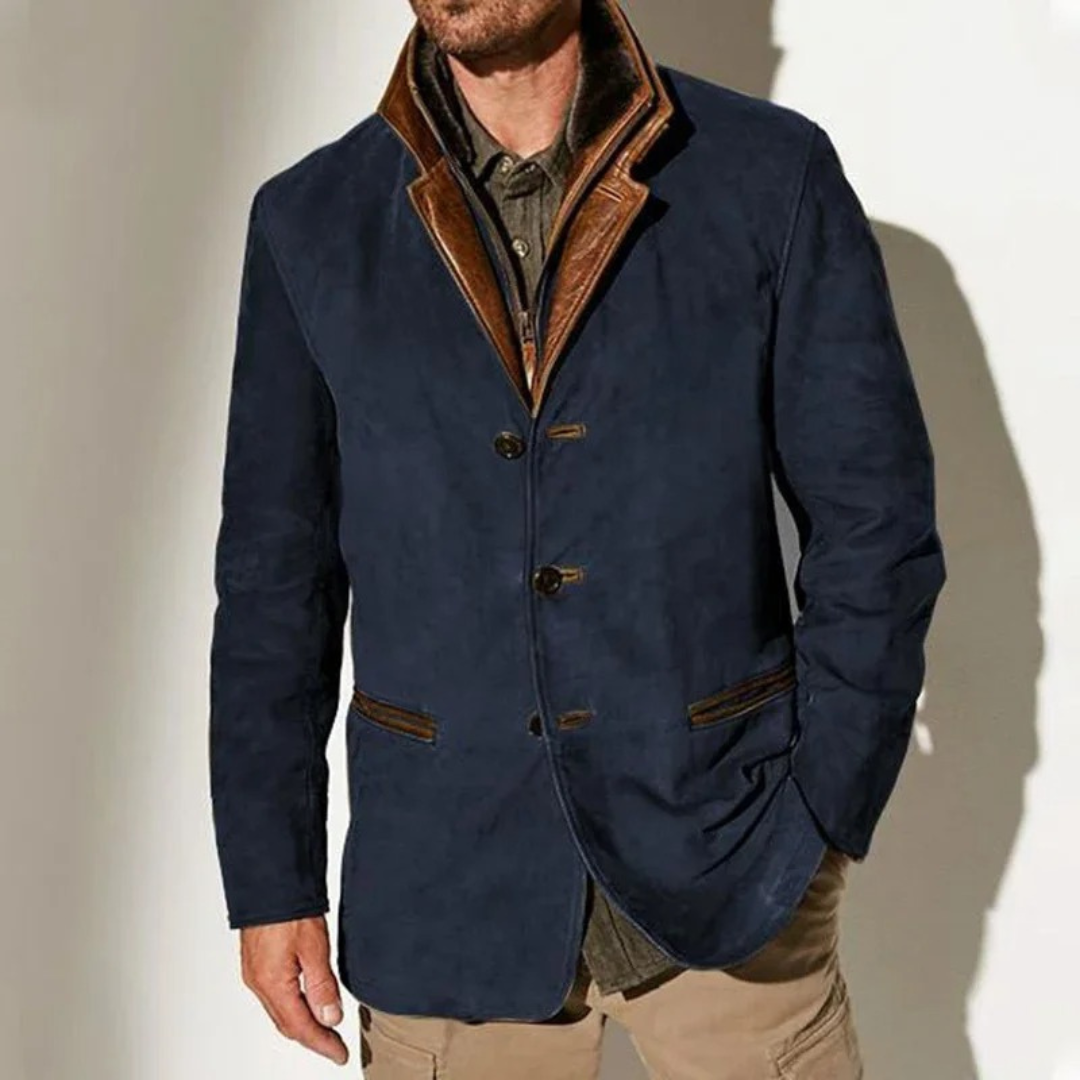Sylvester – Jacheta Elegantă în Stil Vintage