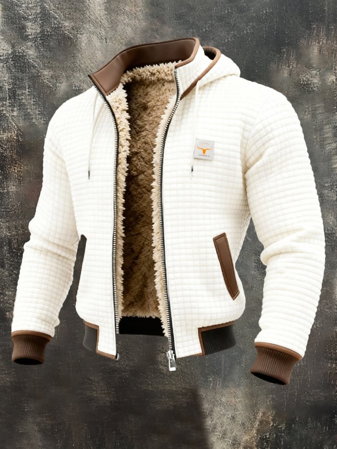 Natan - Jacheta Matlasată Din Fleece cu Mâneci Lungi