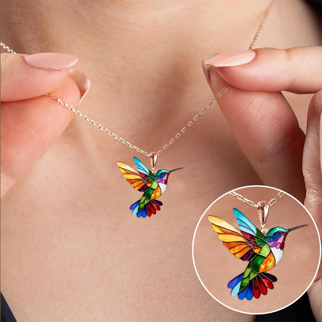 Nahla - Colier și Cercei Colibri