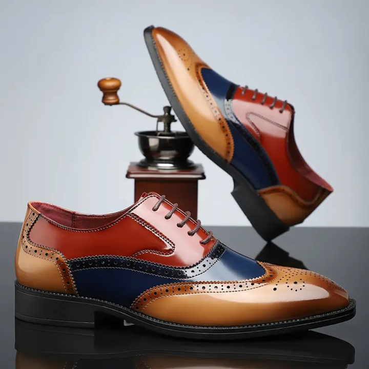 Shimon - Pantofi Oxford Din Piele