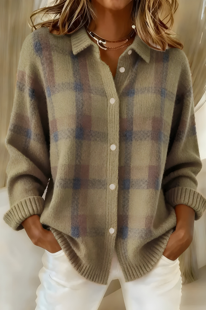 Sarani - Cardigan Confortabil Cu Mâneci Lungi