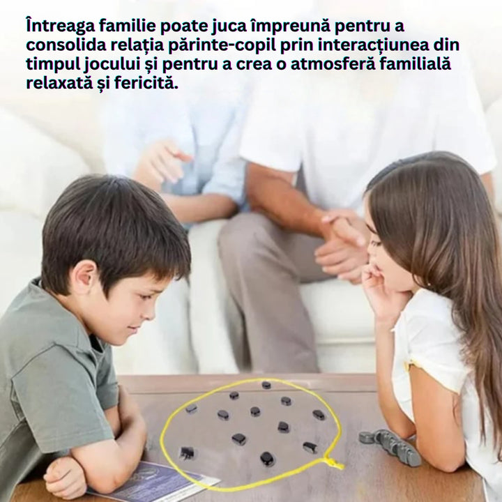 MindSpark - Set De șah Magnetic Joc Strategic Distractiv Pentru Copii și Familii
