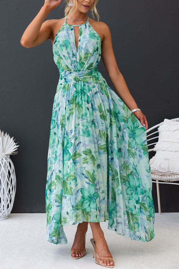 Aloysia - Rochie Maxi Cu Imprimeu Floral