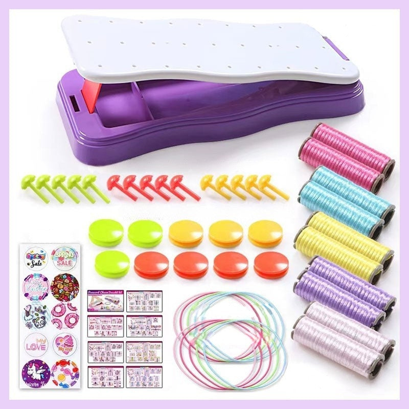 CharmCraft - Set Pentru împletit Manual Frânghii