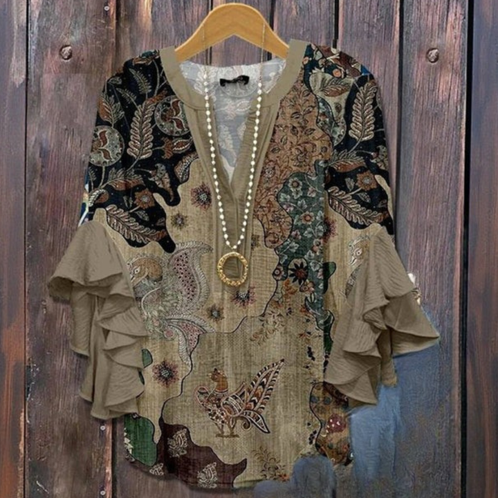 Jaycie - Bluză Elegantă cu Modele