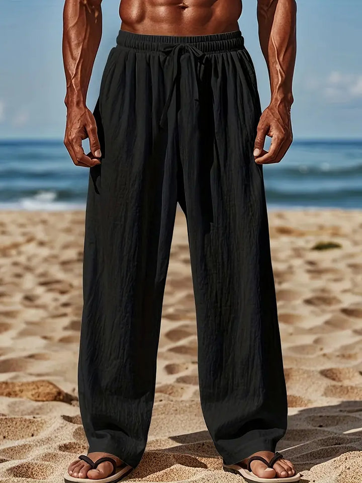 Babaev - Pantaloni Eleganți Din In