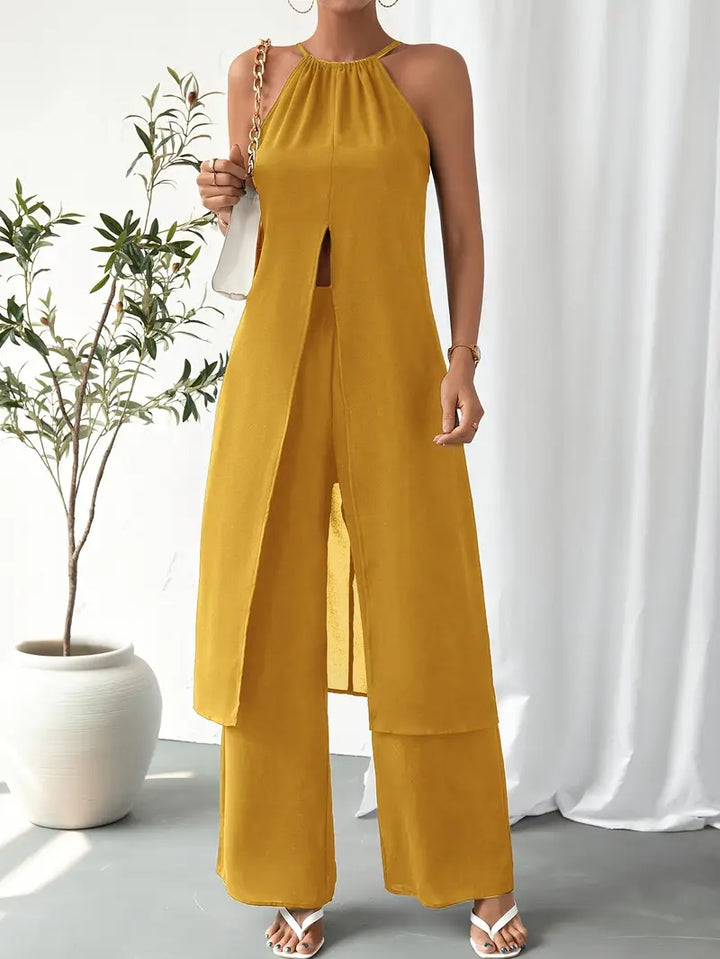 Eirini - Setează Elegante Din Două Piese Fără Mâneci