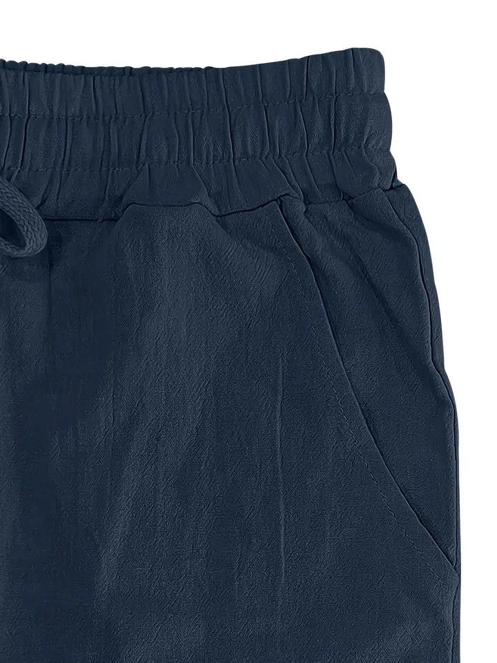Babaev - Pantaloni Eleganți Din In