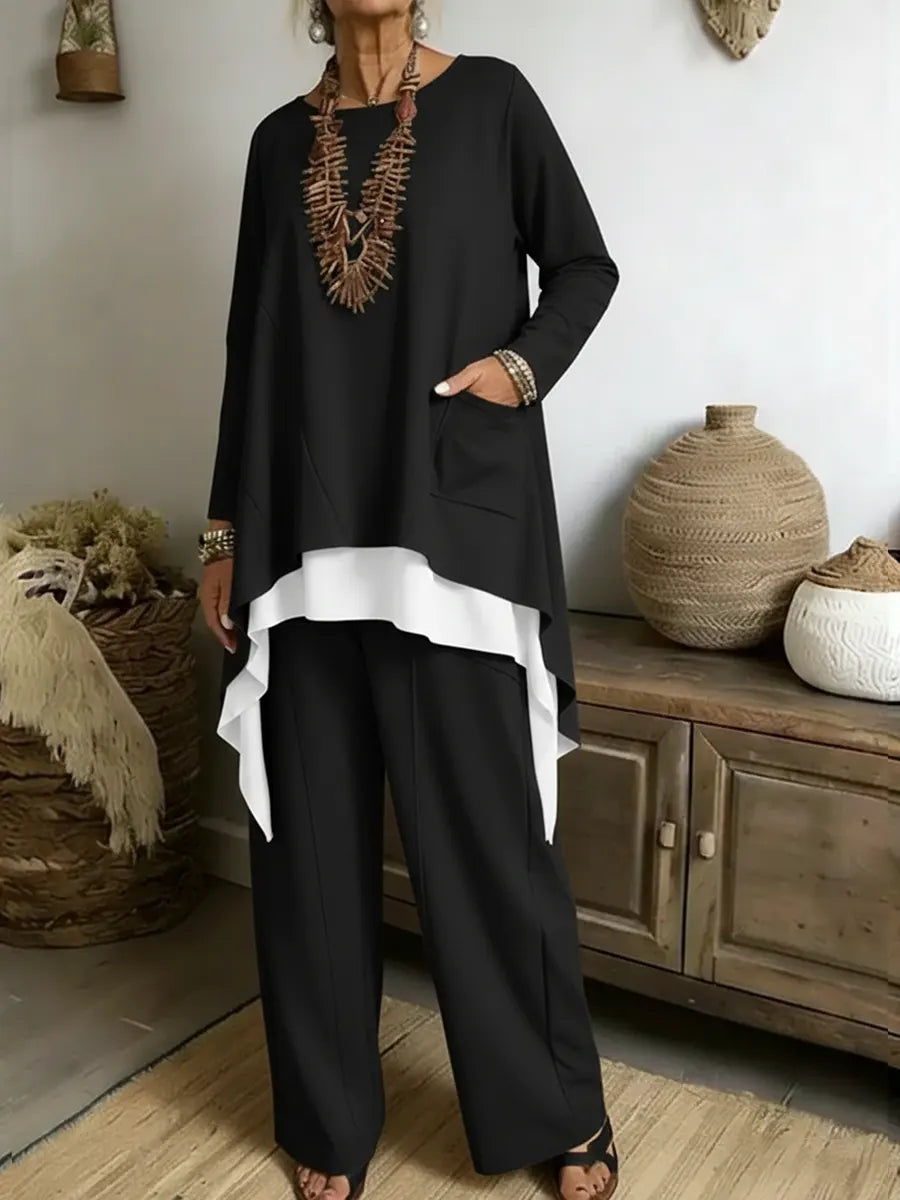 Naelia - Set Elegant Din Două Piese