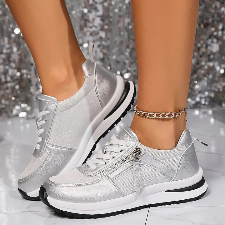 Maila - Adidași Confortabili Cu Fermoar Lateral