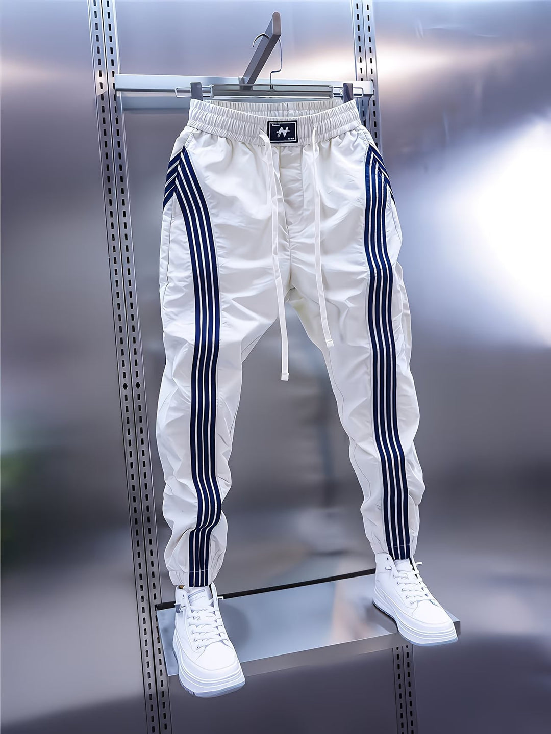 Itzik - Pantaloni Casual Cu Buzunare în Spate