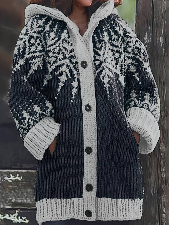 Hadassah - Palton Elegant De Iarnă Din țesătură Oversized