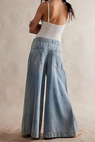 Karatza - Blugi Eleganți Largi Cu Croi Larg