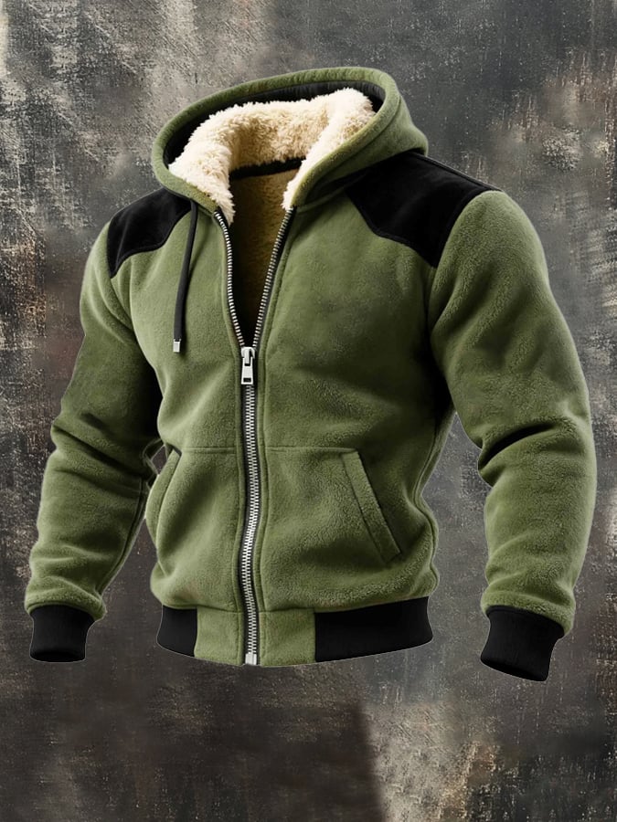 Lyon - Jachetă Cu Glugă și Fermoar