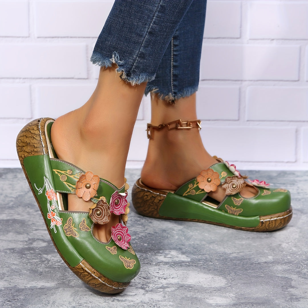 Oprah - Elegante Antiderapantă Wedge Sandale