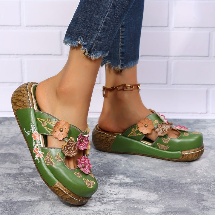 Oprah - Elegante Antiderapantă Wedge Sandale