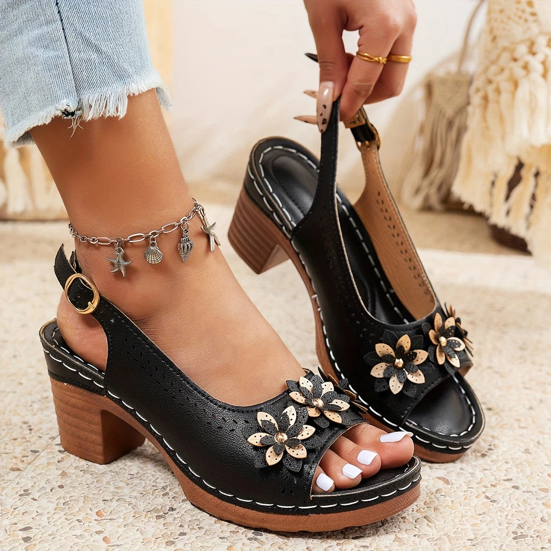 Haisley - Sandale Elegante cu Toc Inalt