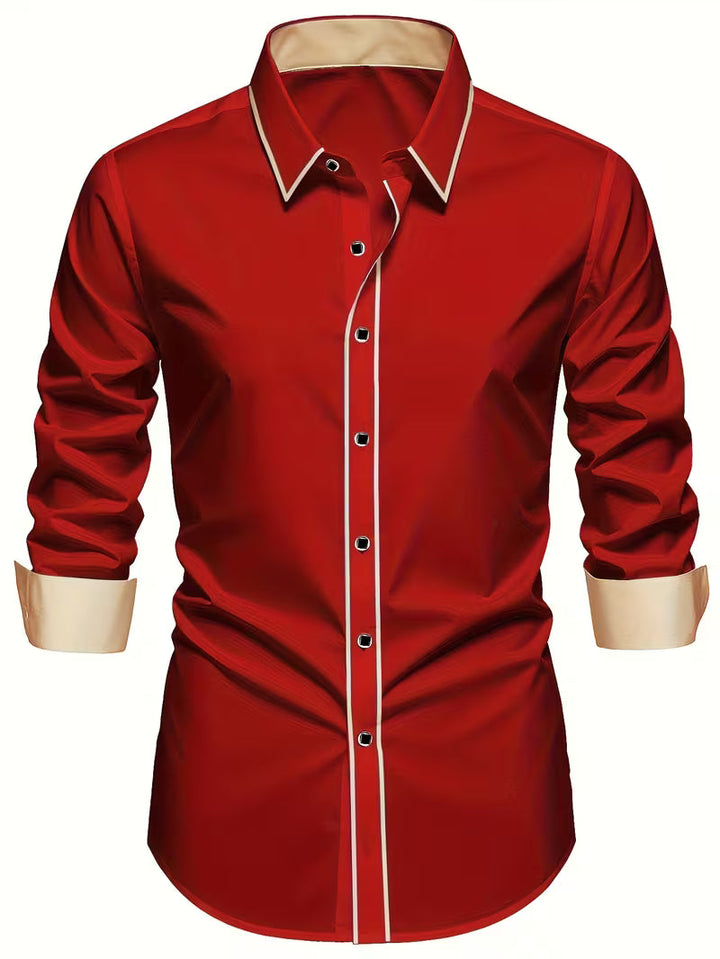 Daven - Cămașă Afaceri Casual Slim Fit