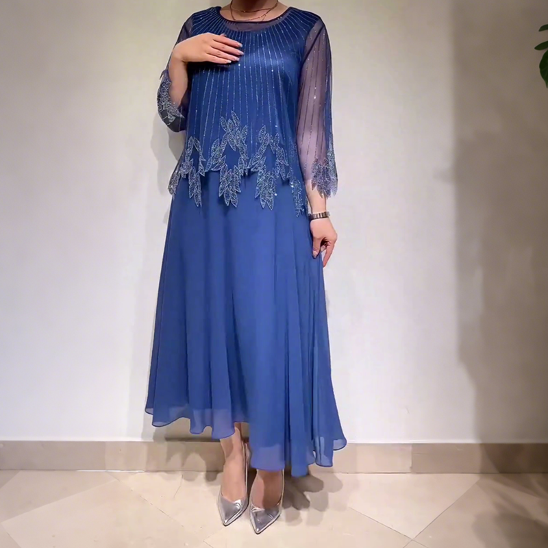 Eiriana - Rochie Midi Elegantă