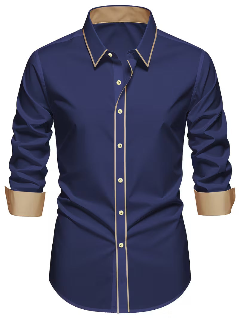 Daven - Cămașă Afaceri Casual Slim Fit