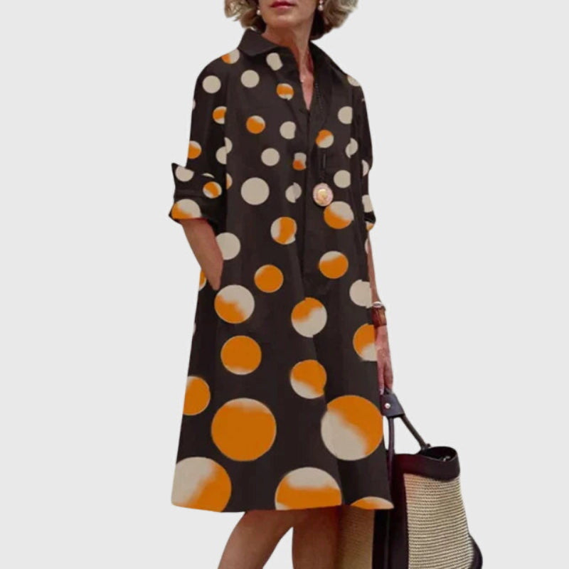 Oshadi - Rochie Mini Elegantă cu Buzunar