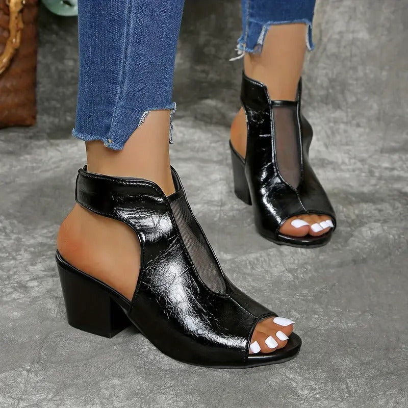 Thomis - Sandale Din Piele Antiderapante Cu Vârful Deschis