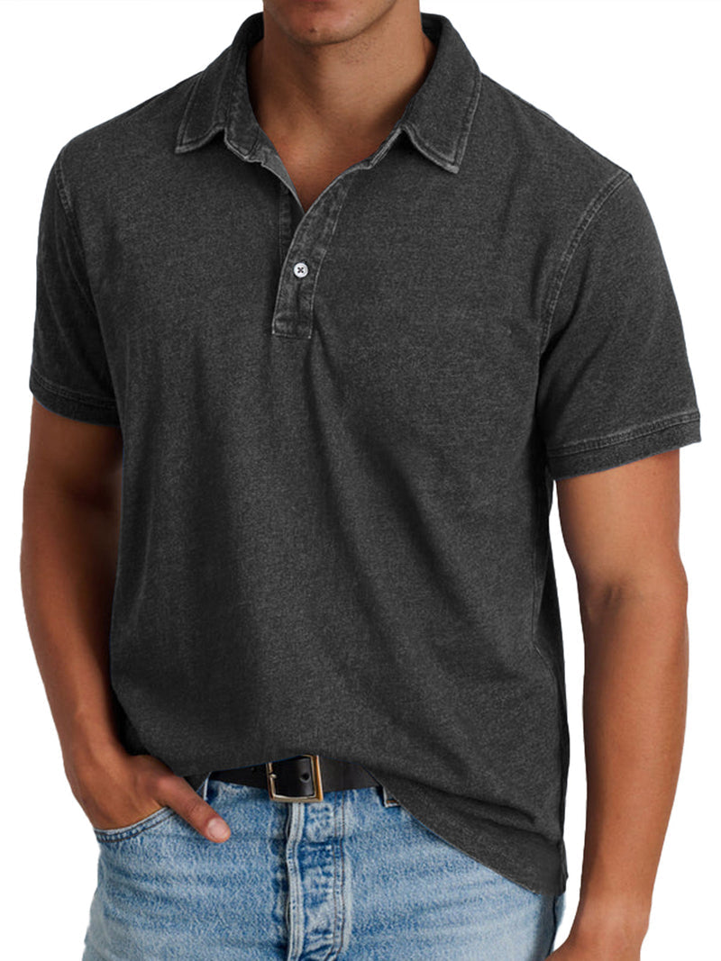 Nikolas - Tricou Polo Cu Mânecă Scurtă