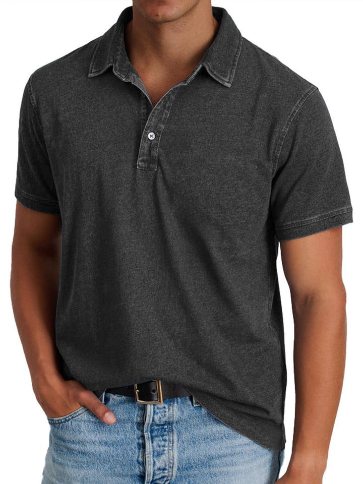 Nikolas - Tricou Polo Cu Mânecă Scurtă