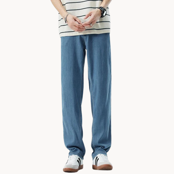 Teofilo - Pantaloni Eleganți Picior Larg