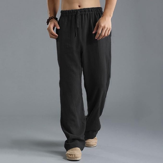 Jooa - Pantaloni Sport Largi Din in Cu Cordon De Strângere Din Material Respirabil