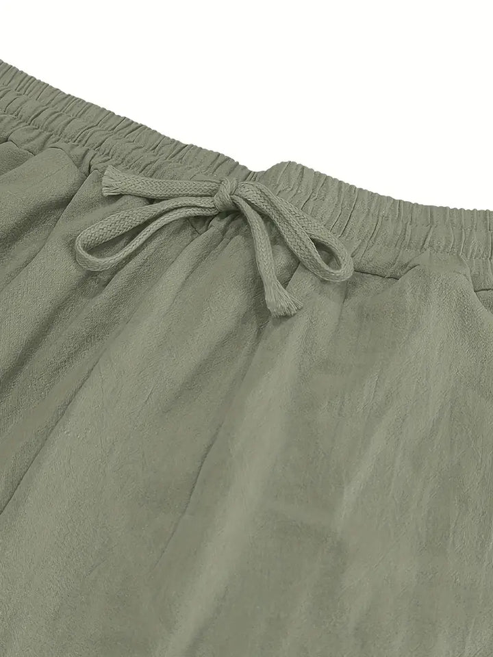 Kirk - Pantaloni Din Bumbac Respirabil Cu Buzunare