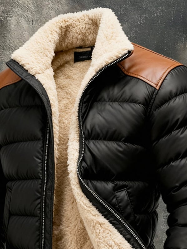 Desailly - Jacheta Elegantă cu Mâneci Lungi și Fermoar